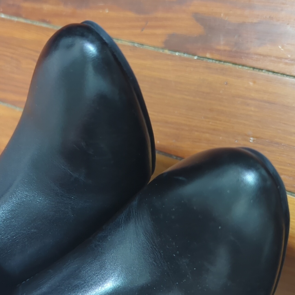 Franco Sarto Women’s Leather Ankle Booties NEW Heels‎ Boots Suri Chelsea Size 9 - Picture 10 of 11